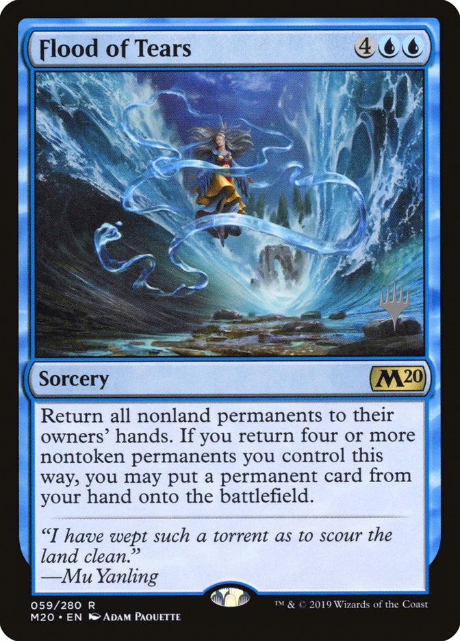 Flood of Tears (Promo Pack) [Core Set 2020 Promos] - Magic: The Gathering - Card Brawlers | Quebec | Canada |