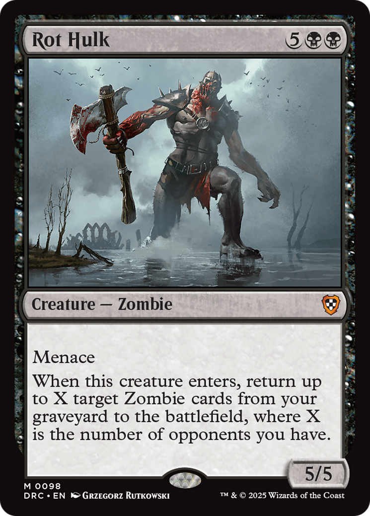 Rot Hulk [Aetherdrift Commander] - Magic: The Gathering - Card Brawlers | Quebec | Canada |
