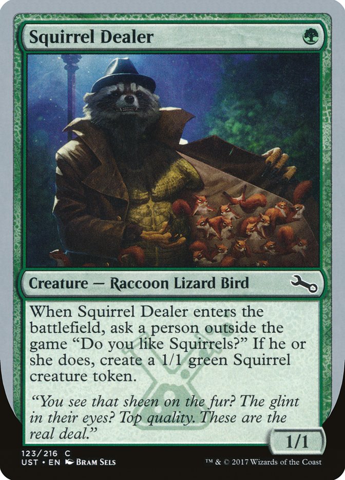 Squirrel Dealer [Unstable] - Magic: The Gathering - Card Brawlers | Quebec | Canada |