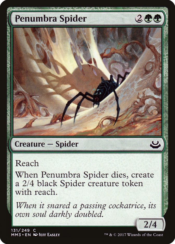 Penumbra Spider [Modern Masters 2017] - Magic: The Gathering - Card Brawlers | Quebec | Canada |