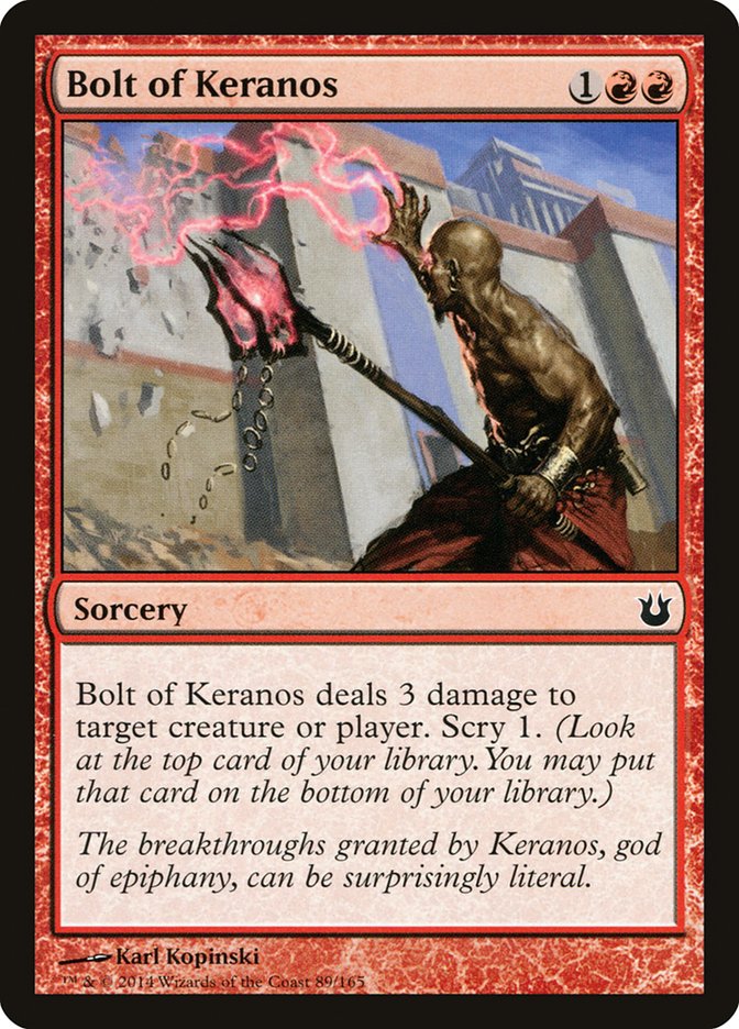 Bolt of Keranos [Born of the Gods] - Magic: The Gathering - Card Brawlers | Quebec | Canada |