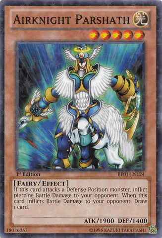 Airknight Parshath [BP01-EN124] Starfoil Rare - Yu-Gi-Oh! - Card Brawlers | Quebec | Canada |