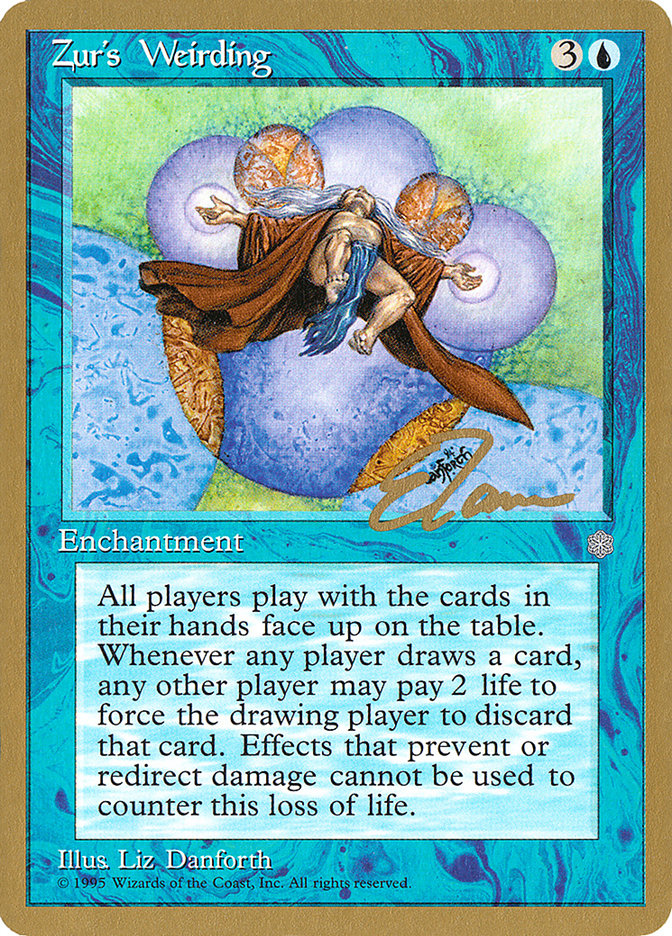 Zur's Weirding (Eric Tam) [Pro Tour Collector Set] - Magic: The Gathering - Card Brawlers | Quebec | Canada |