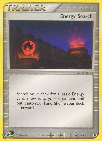 Energy Search (90/109) [EX: Ruby & Sapphire] - Pokémon - Card Brawlers | Quebec | Canada |