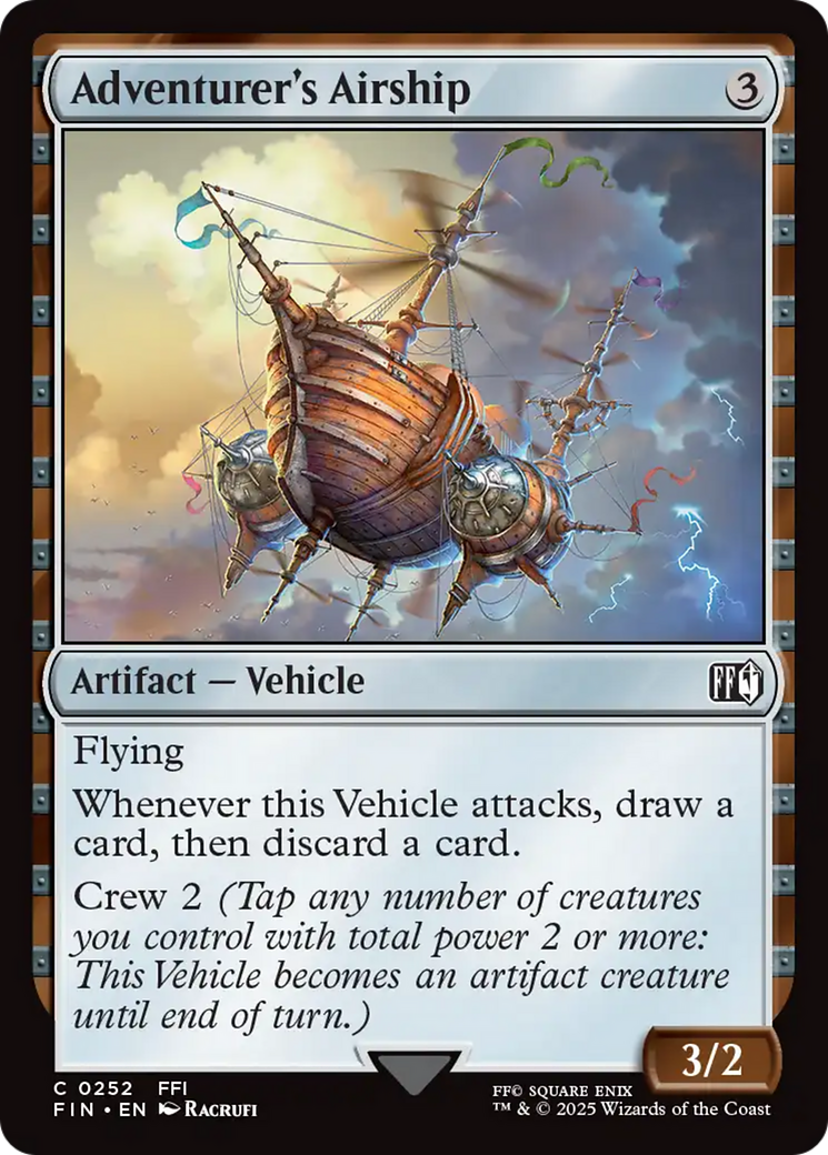 Adventurer's Airship [FINAL FANTASY] - Magic: The Gathering - Card Brawlers | Quebec | Canada |