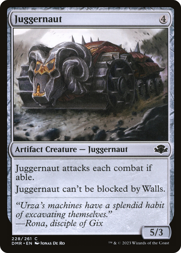 Juggernaut [Dominaria Remastered] - Magic: The Gathering - Card Brawlers | Quebec | Canada |
