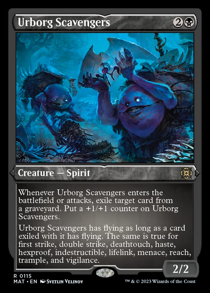 Urborg Scavengers (Foil Etched) [March of the Machine: The Aftermath] - Magic: The Gathering - Card Brawlers | Quebec | Canada |