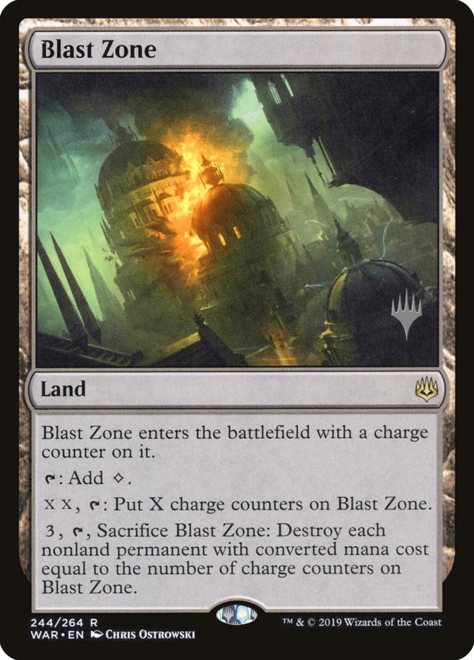 Blast Zone (Promo Pack) [War of the Spark Promos] - Magic: The Gathering - Card Brawlers | Quebec | Canada |