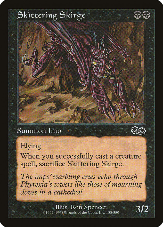 Skittering Skirge [Urza's Saga] - Magic: The Gathering - Card Brawlers | Quebec | Canada |