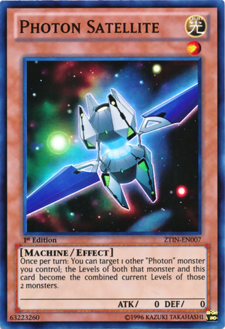 Photon Satellite [ZTIN-EN007] Super Rare - Yu-Gi-Oh! - Card Brawlers | Quebec | Canada |