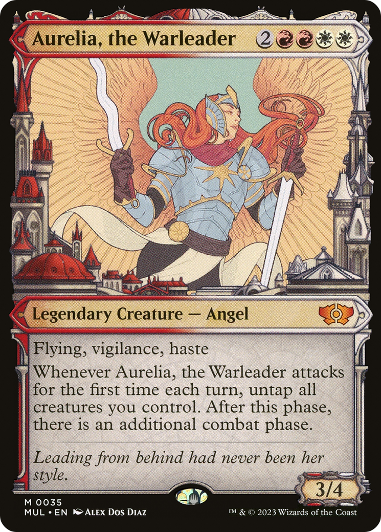 Aurelia, the Warleader [Multiverse Legends] - Magic: The Gathering - Card Brawlers | Quebec | Canada |