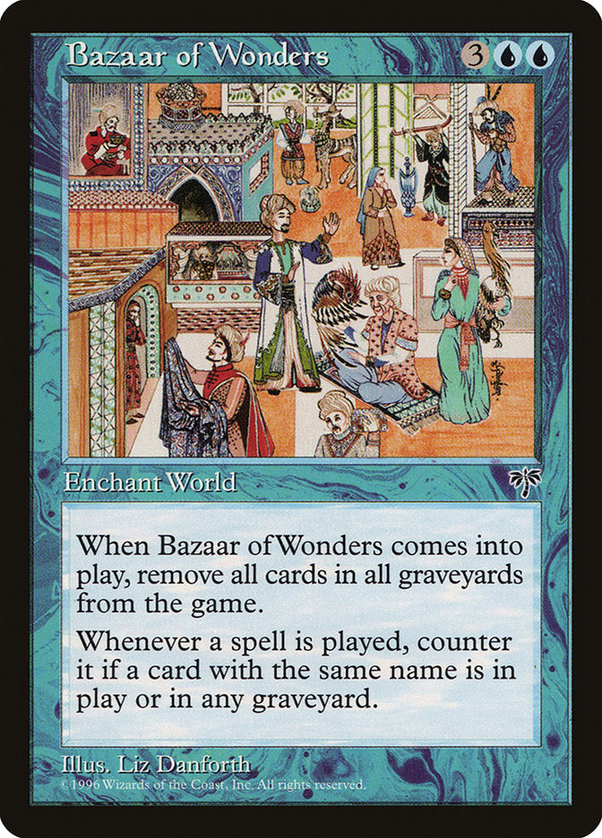 Bazaar of Wonders [Mirage] - Magic: The Gathering - Card Brawlers | Quebec | Canada |