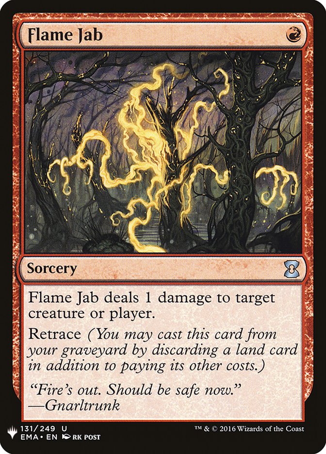 Flame Jab [Mystery Booster] - Magic: The Gathering - Card Brawlers | Quebec | Canada |
