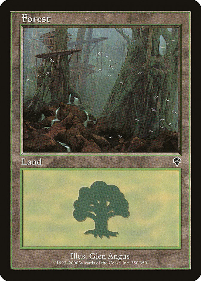 Forest (350) [Invasion] - Magic: The Gathering - Card Brawlers | Quebec | Canada |