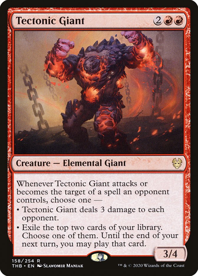 Tectonic Giant [Theros Beyond Death] - Magic: The Gathering - Card Brawlers | Quebec | Canada |
