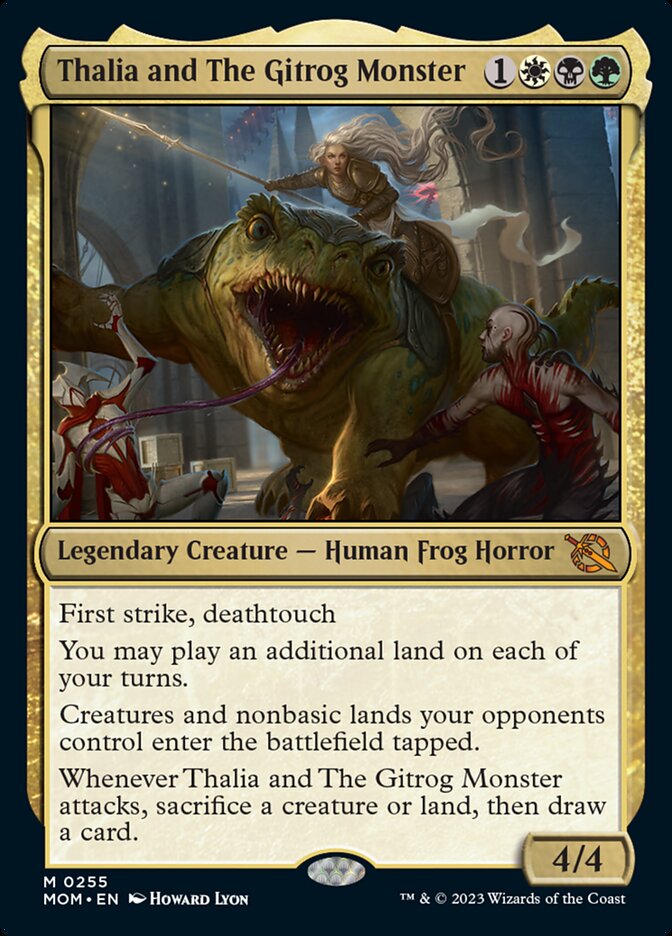 Thalia and The Gitrog Monster [March of the Machine] - Magic: The Gathering - Card Brawlers | Quebec | Canada |