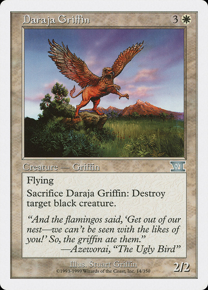 Daraja Griffin [Classic Sixth Edition] - Magic: The Gathering - Card Brawlers | Quebec | Canada |