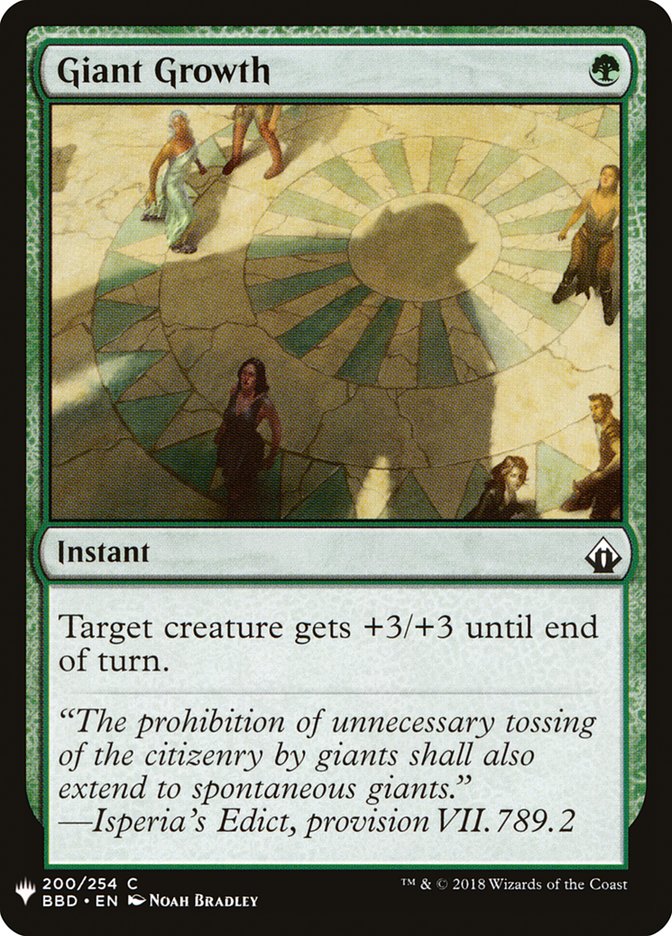 Giant Growth [Mystery Booster] - Magic: The Gathering - Card Brawlers | Quebec | Canada |