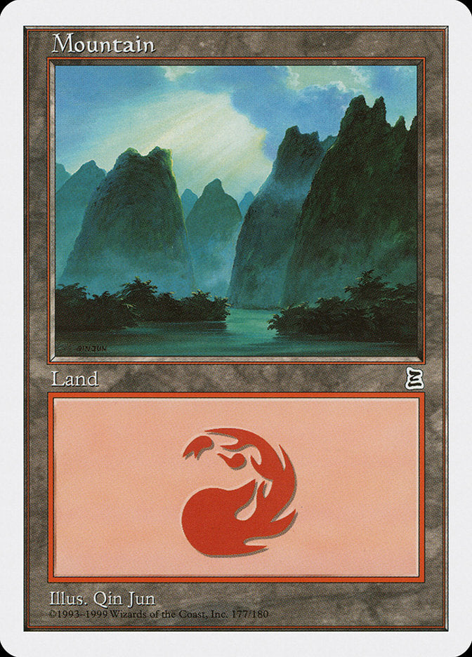 Mountain (177) [Portal Three Kingdoms] - Magic: The Gathering - Card Brawlers | Quebec | Canada |