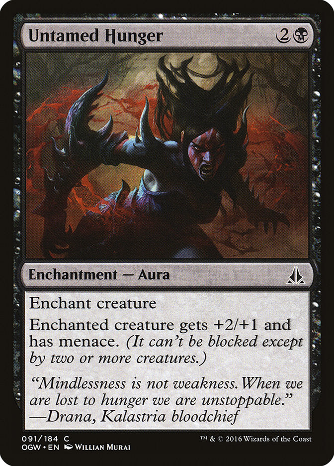 Untamed Hunger [Oath of the Gatewatch] - Magic: The Gathering - Card Brawlers | Quebec | Canada |
