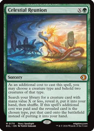 Celestial Reunion (PPECL-170) - Promo Pack: Lorwyn Eclipsed Foil - Card Brawlers