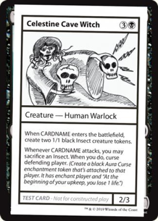 Celestine Cave Witch (2021 Edition) [Mystery Booster Playtest Cards] - Card Brawlers