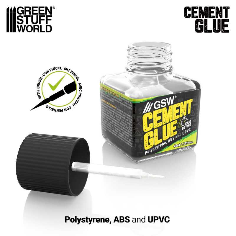 Green Stuff World - Cement Glue for Plastics - Green Stuff World - Card Brawlers | Quebec | Canada |