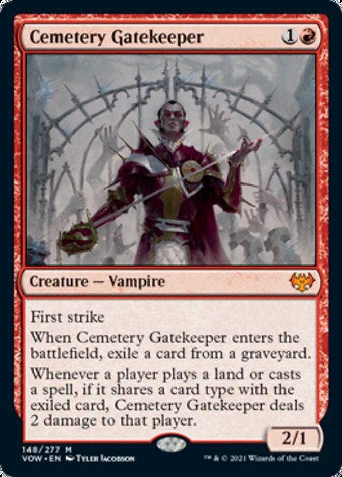 Cemetery Gatekeeper [Innistrad: Crimson Vow] - Card Brawlers