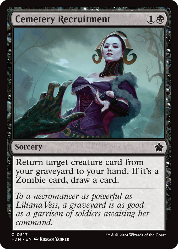 Cemetery Recruitment [Foundations] - Card Brawlers