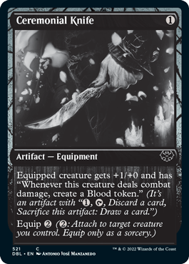 Ceremonial Knife [Innistrad: Double Feature] - Card Brawlers