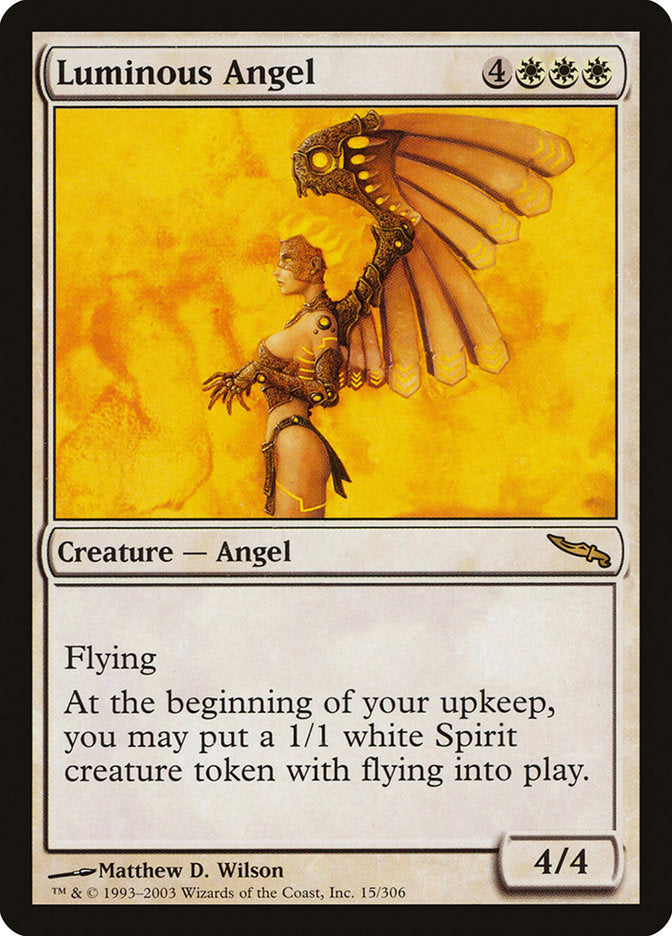 Luminous Angel [Mirrodin] - Magic: The Gathering - Card Brawlers | Quebec | Canada |