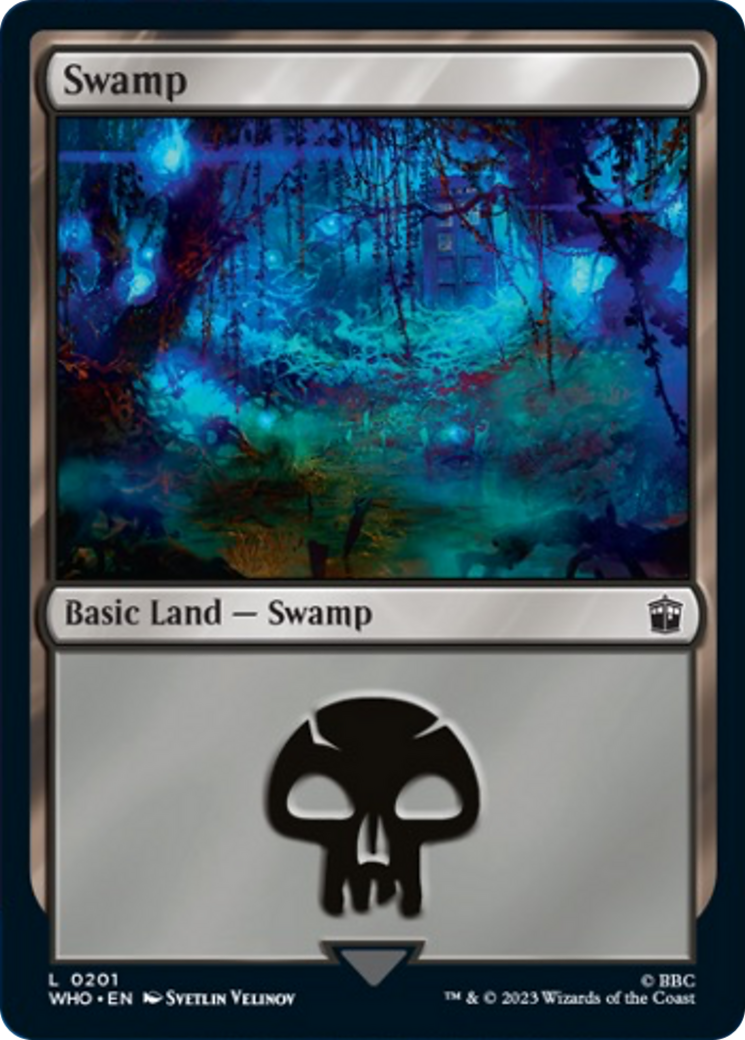 Swamp (201) [Doctor Who] - Magic: The Gathering - Card Brawlers | Quebec | Canada |