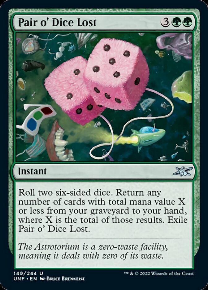 Pair o' Dice Lost [Unfinity] - Magic: The Gathering - Card Brawlers | Quebec | Canada |