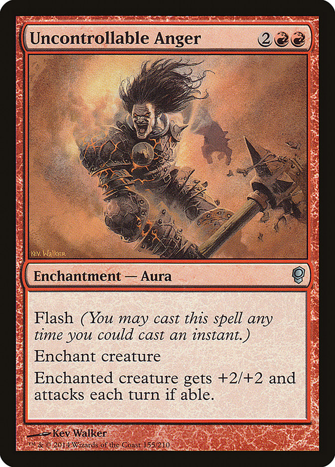 Uncontrollable Anger [Conspiracy] - Magic: The Gathering - Card Brawlers | Quebec | Canada |