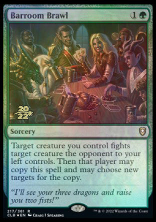 Barroom Brawl [Commander Legends: Battle for Baldur's Gate Prerelease Promos] - Magic: The Gathering - Card Brawlers | Quebec | Canada |