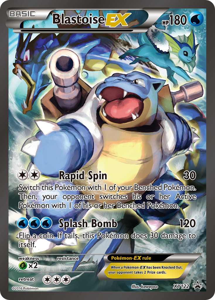 Blastoise EX (XY122) [XY: Black Star Promos] - Pokémon - Card Brawlers | Quebec | Canada |