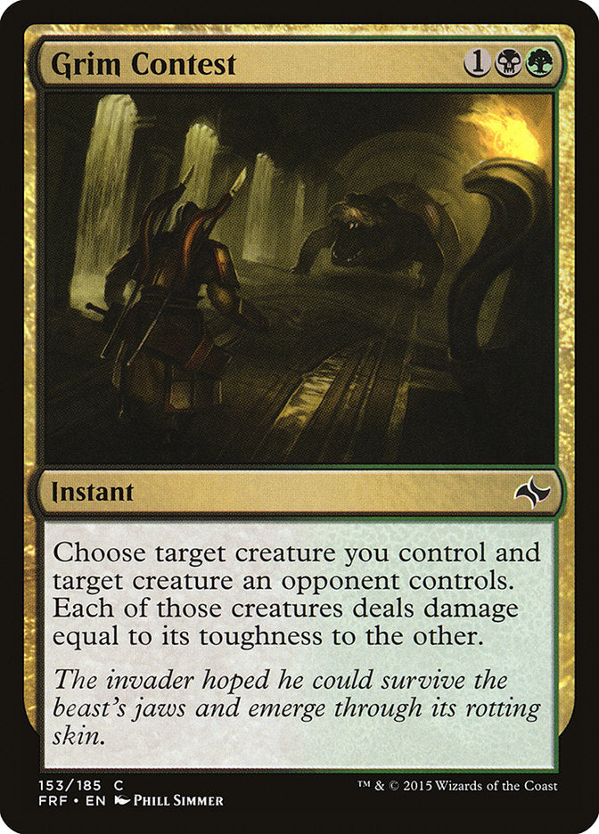 Grim Contest [Fate Reforged] - Magic: The Gathering - Card Brawlers | Quebec | Canada |