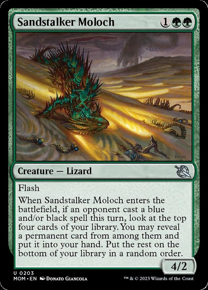 Sandstalker Moloch [March of the Machine] - Magic: The Gathering - Card Brawlers | Quebec | Canada |