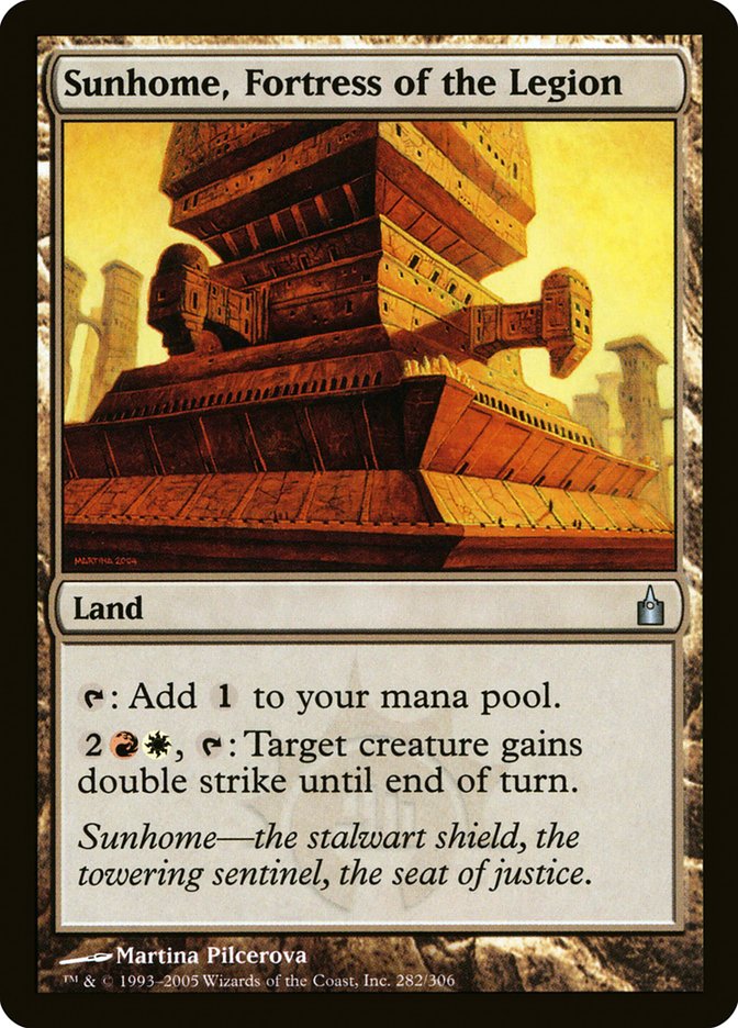 Sunhome, Fortress of the Legion [Ravnica: City of Guilds] - Magic: The Gathering - Card Brawlers | Quebec | Canada |