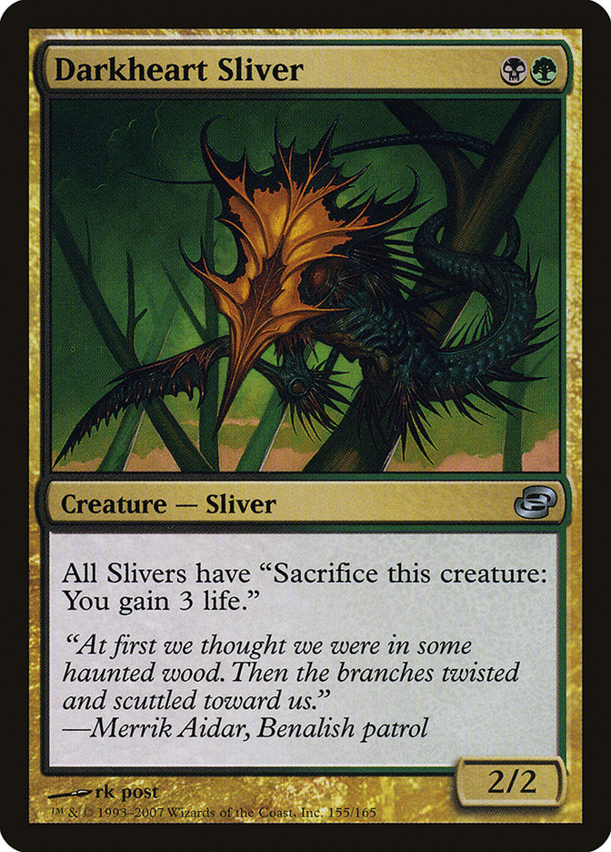 Darkheart Sliver [Planar Chaos] - Magic: The Gathering - Card Brawlers | Quebec | Canada |