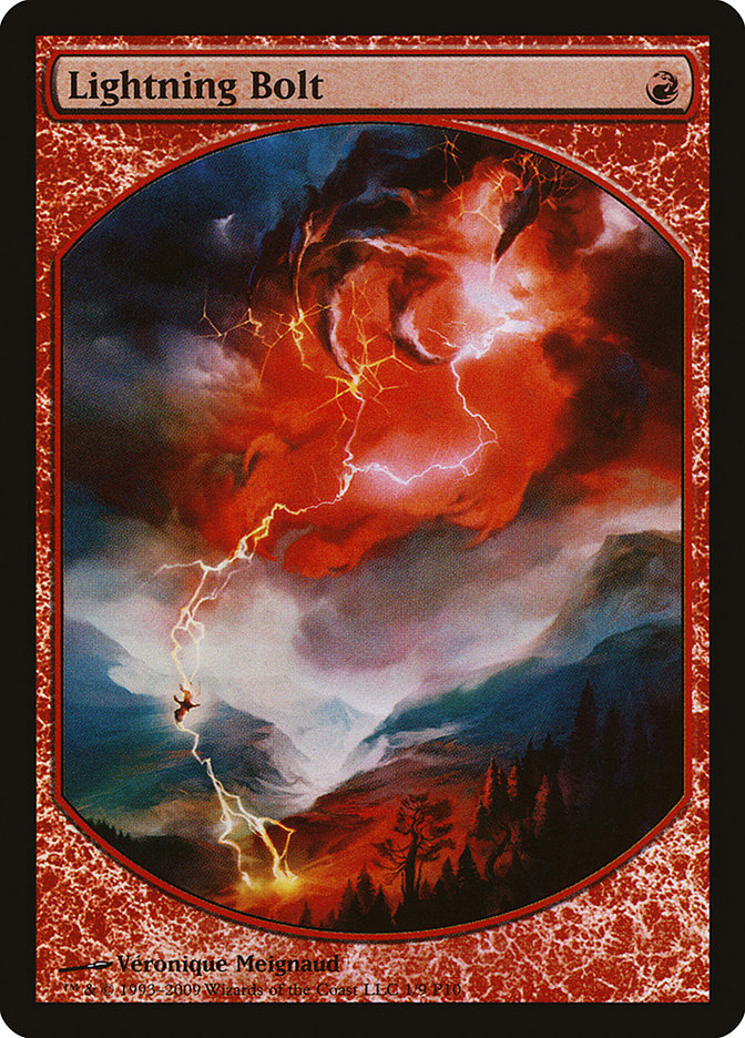 Lightning Bolt [Magic Player Rewards 2010] - Magic: The Gathering - Card Brawlers | Quebec | Canada |