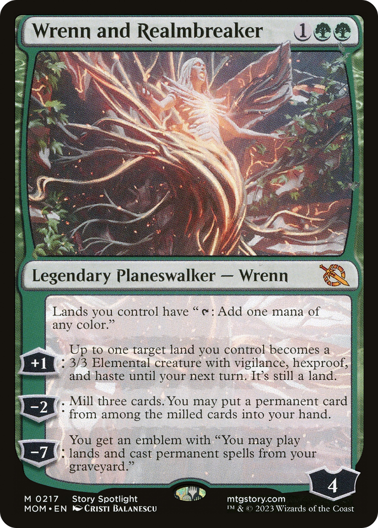 Wrenn and Realmbreaker [March of the Machine] - Magic: The Gathering - Card Brawlers | Quebec | Canada |