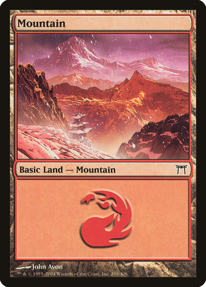Mountain (299) [Champions of Kamigawa] - Magic: The Gathering - Card Brawlers | Quebec | Canada |