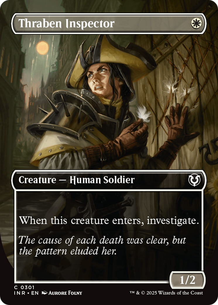 Thraben Inspector (Borderless) [Innistrad Remastered] - Magic: The Gathering - Card Brawlers | Quebec | Canada |