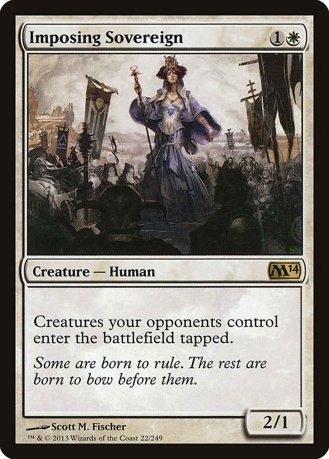Imposing Sovereign [Magic 2014] - Magic: The Gathering - Card Brawlers | Quebec | Canada |