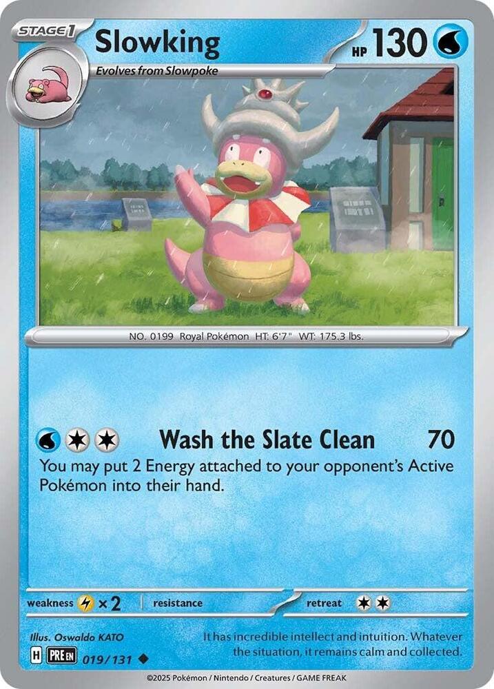 Slowking (019/131) [Scarlet & Violet: Prismatic Evolutions] - Pokémon - Card Brawlers | Quebec | Canada |
