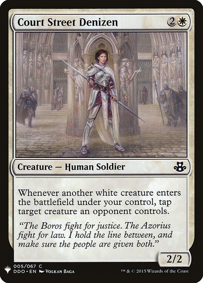 Court Street Denizen [Mystery Booster] - Magic: The Gathering - Card Brawlers | Quebec | Canada |
