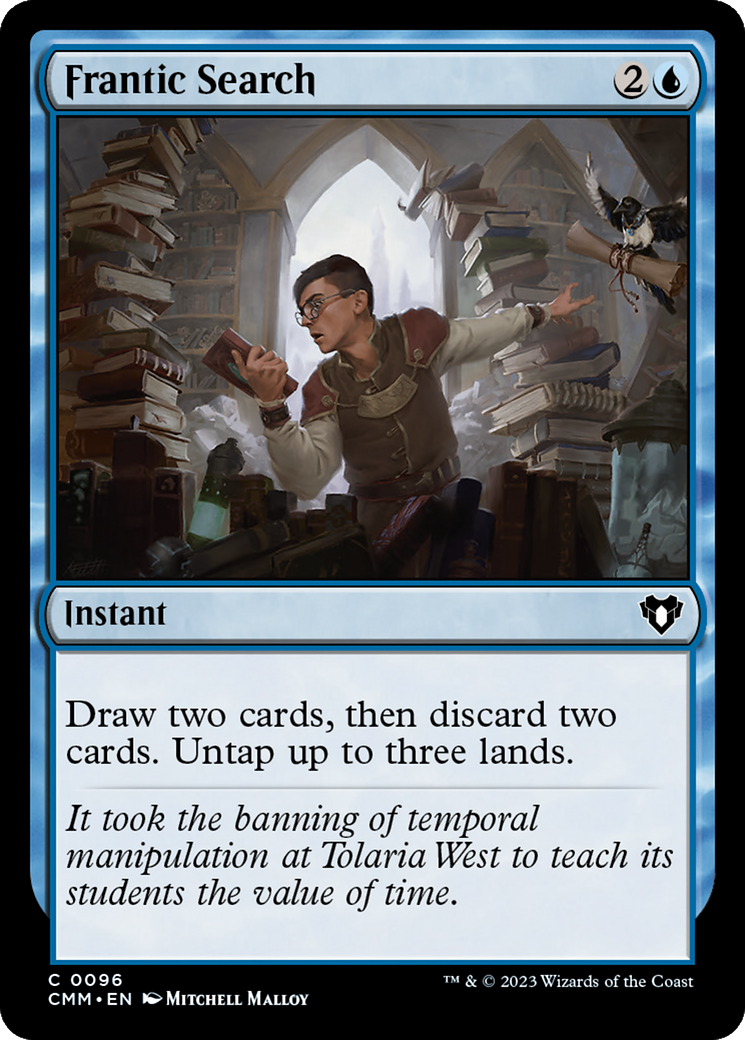 Frantic Search [Commander Masters] - Magic: The Gathering - Card Brawlers | Quebec | Canada |