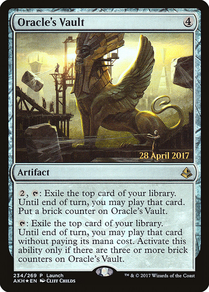 Oracle's Vault (Launch) [Amonkhet Promos] - Magic: The Gathering - Card Brawlers | Quebec | Canada |