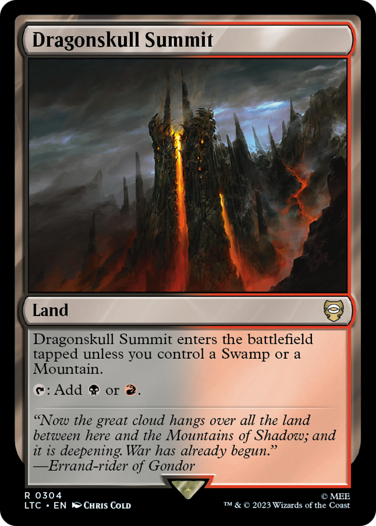 Dragonskull Summit [The Lord of the Rings: Tales of Middle-Earth Commander] - Magic: The Gathering - Card Brawlers | Quebec | Canada |